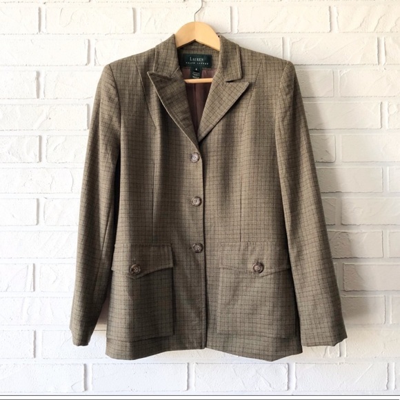 Ralph Lauren 100% wool vintage blazer - Picture 3 of 13